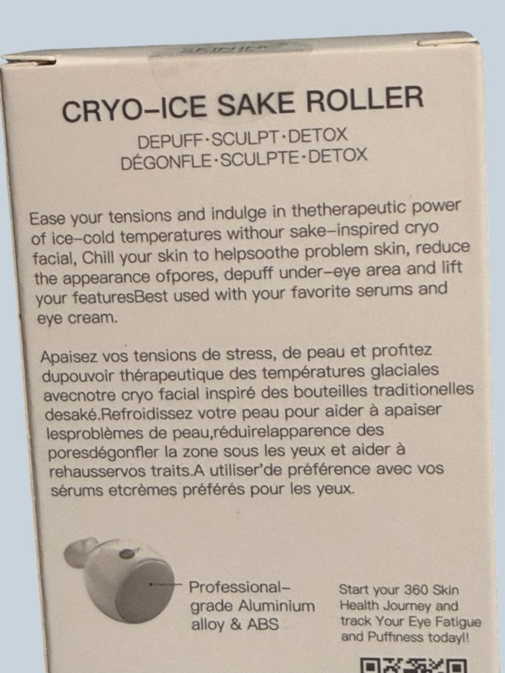 Skin Inc Cryo-Ice Sake Roller - Pink Ombre - Picture 4 of 6